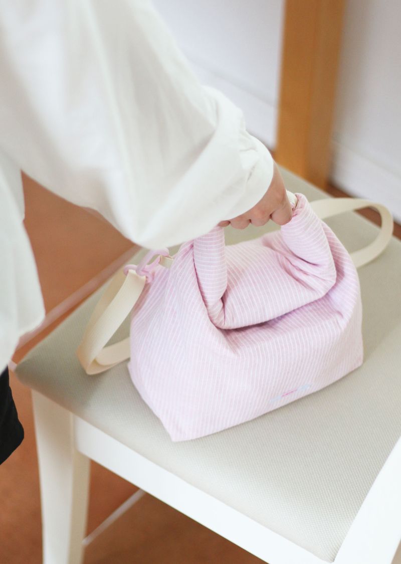 cozy lunch bag - pink