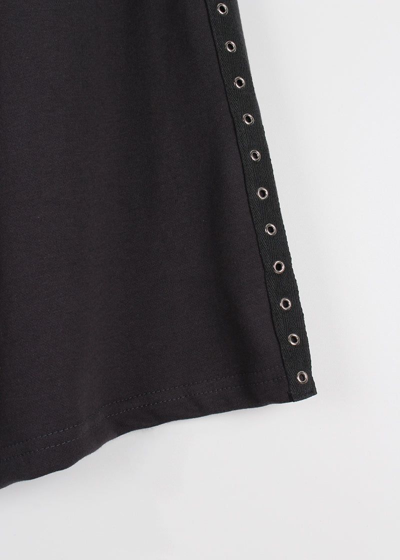 EYELET LINE BERMUDA PANTS