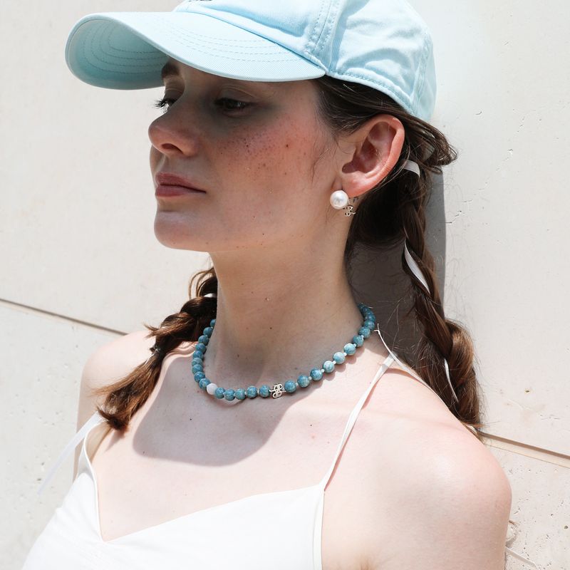 SYMBOLS(シンボルズ)の「Marble Necklace(Accessories)」
