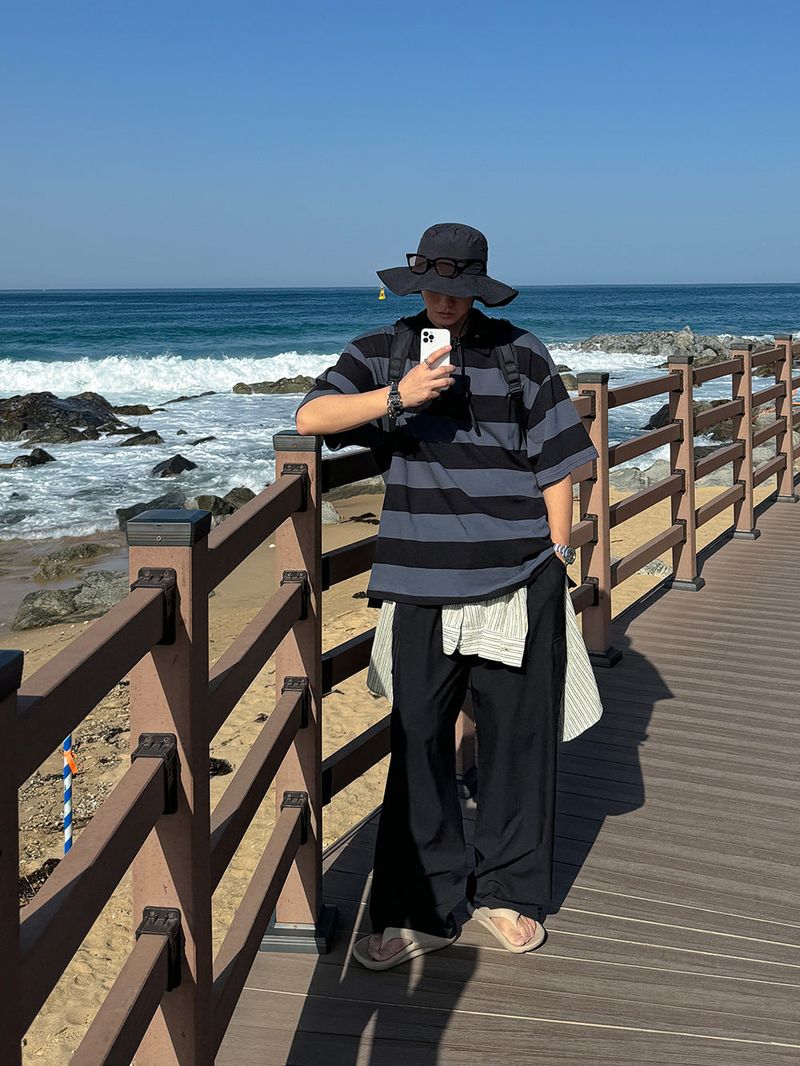 ASCLO Snap Button Bucket Hat (5color)