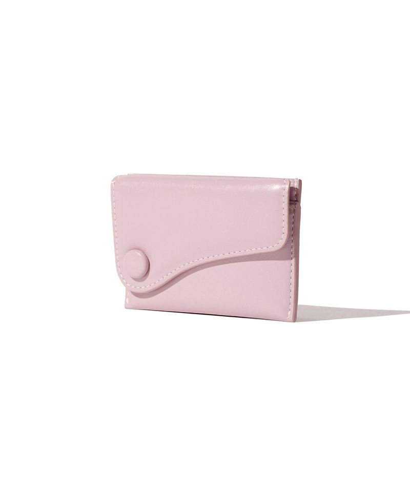 LE MASQUE(ルマスク)の「DOT Saddle Slim mini Card Wallets baby pink(Smartphone Accessories)」