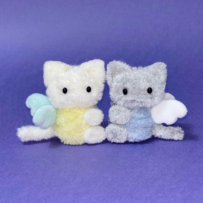 Angel Ring Keyring (cat)