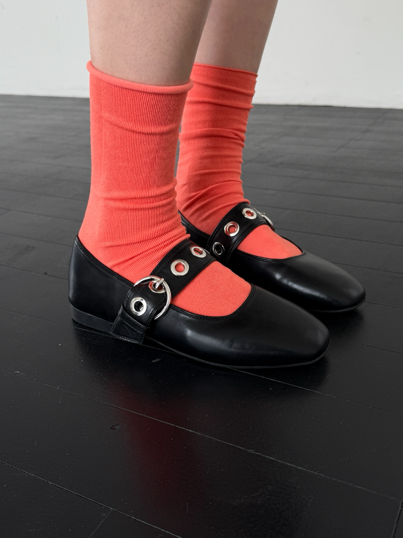 eyelet mary jane shoes