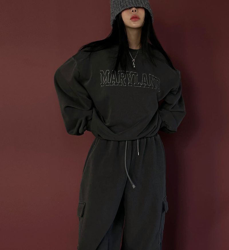 Delight-J（ディライトジェイ）の「[UNISEX] Pigment over sweatshirt（Tops）」