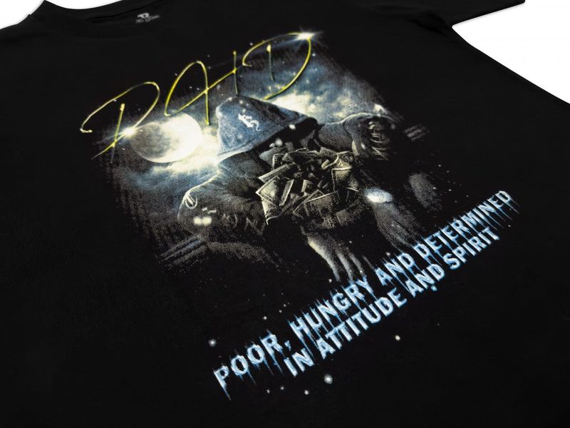 TZ P.H.D. Tee - BLACK
