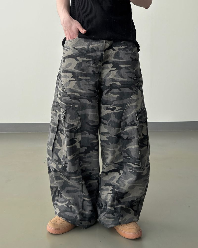 Camboro curved camo pants