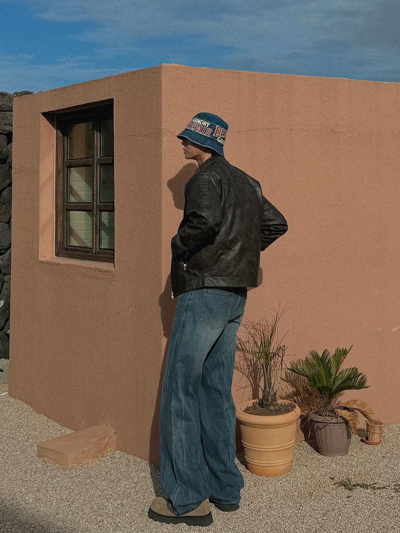 ASCLO Dodge Liner Leather Jacket (3color)