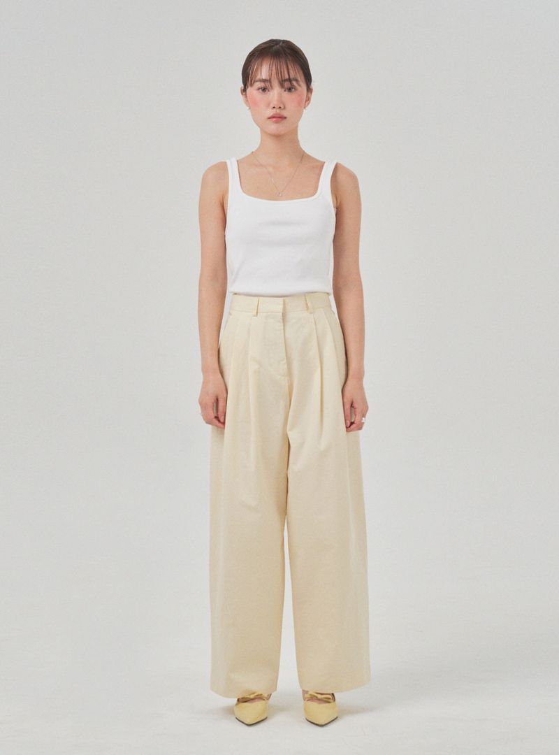 Square sleeveless (white)