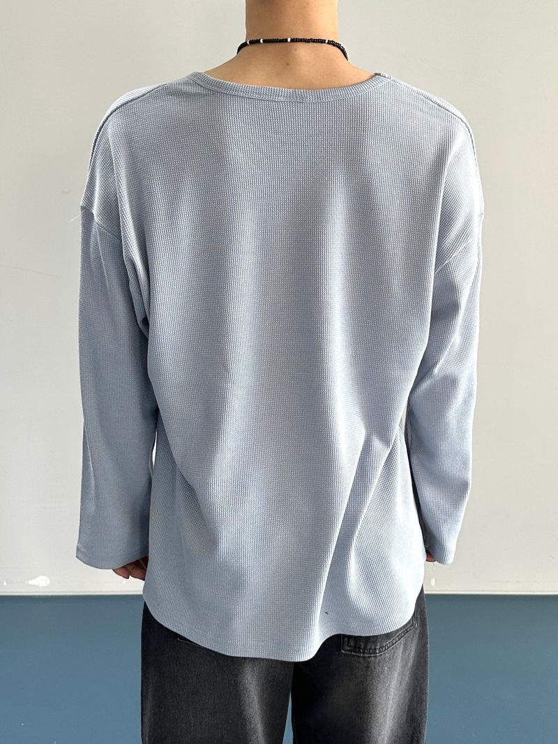 Module Basic Waffle Uniqlo Long Sleeve 4C