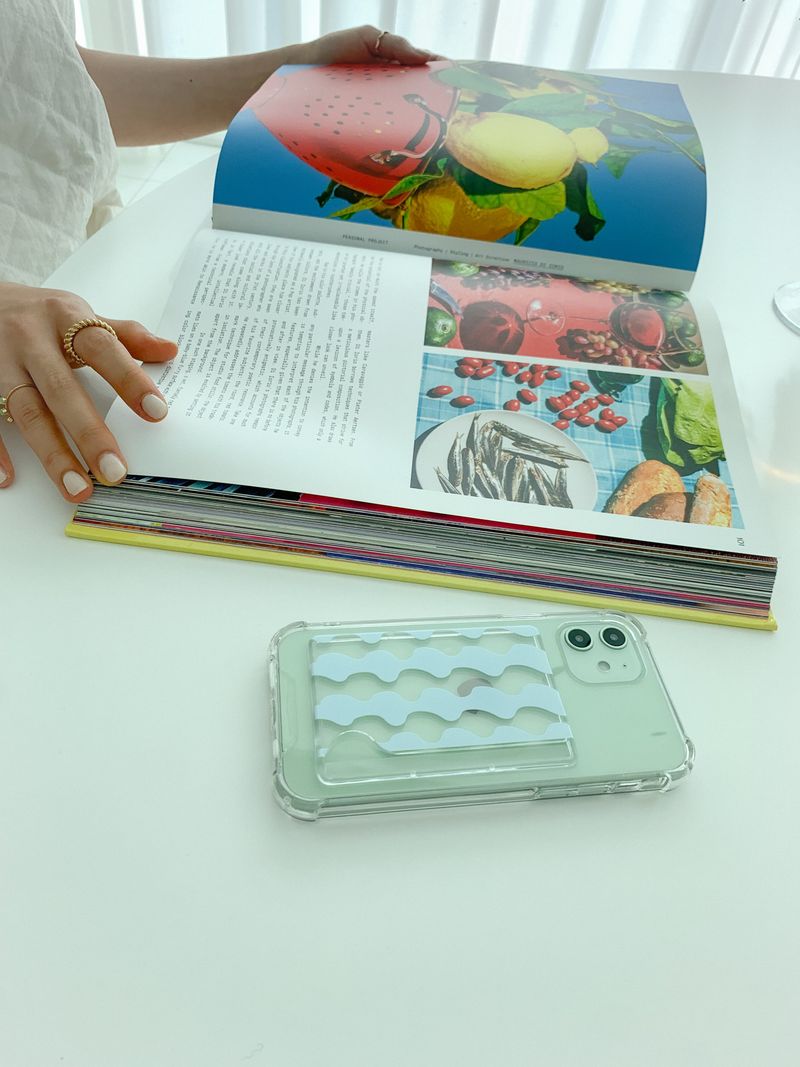 wave card case