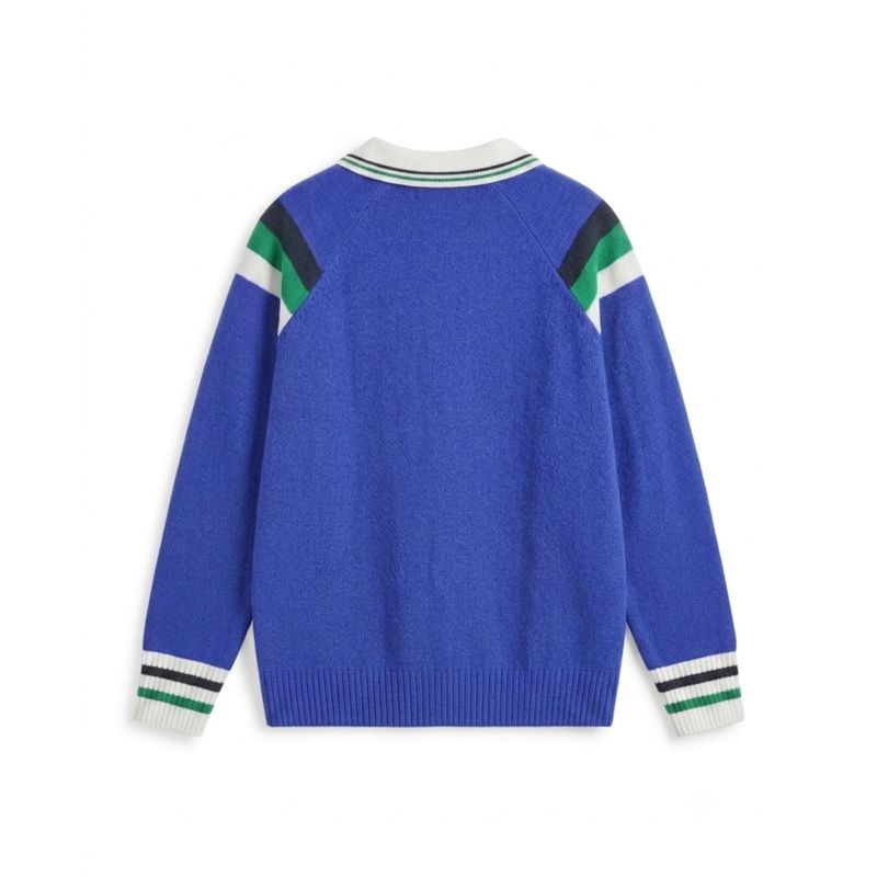  Blue Collar V-Neck Knit