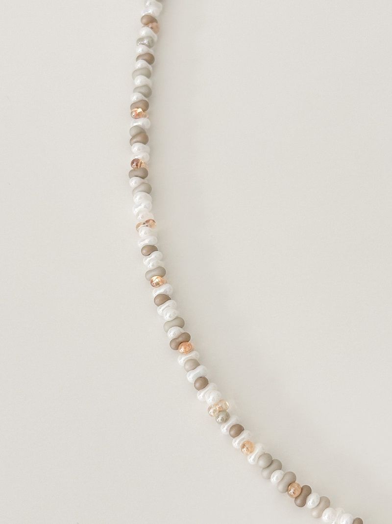 Bruno Beads Initials Necklace