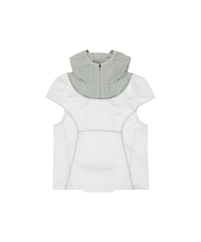 Detachable Collar T-shirt / Off White