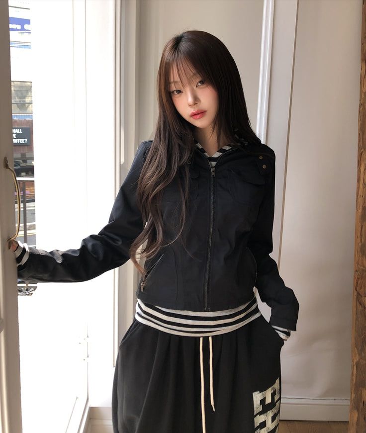 Turns Two-Pocket Biker Jacket