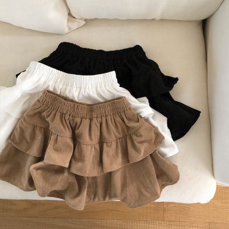 [3 colors/correcting body shape!] Winnie Golden Kang Can Underpants Mini Skirt