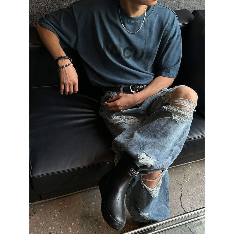 [HANDMADE] Round toe rain boots (250-280)