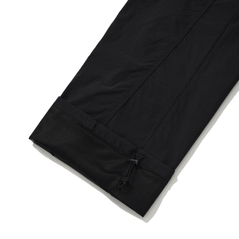 KIRSH PLAIN INCISION WOVEN PANTS [BLACK]