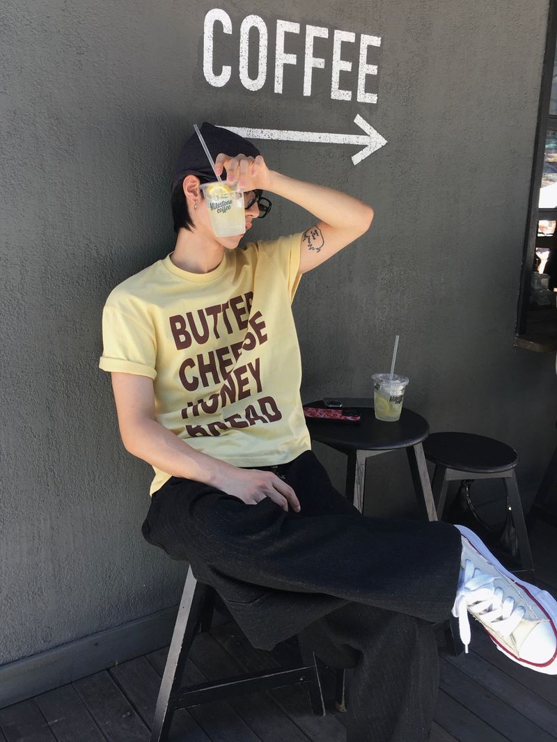 Recipe crop short sleeve T-Shirt 5C