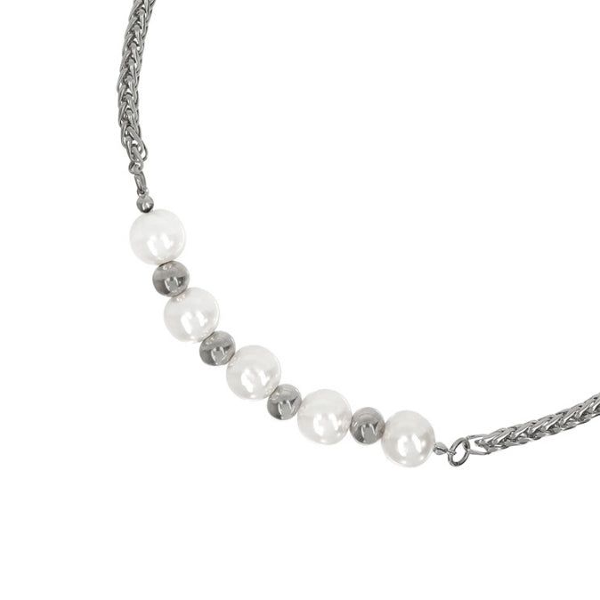 [MADE] Pearl Twisted Necklace