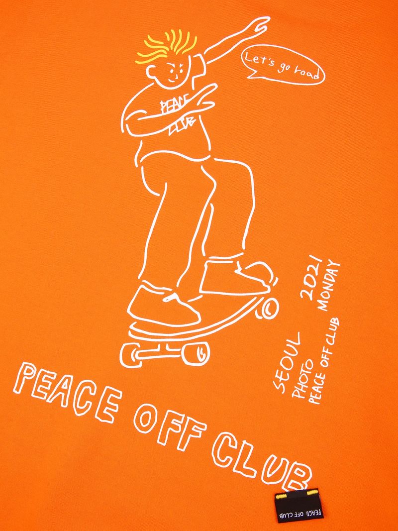 Board_Boy Sweatshirt ORANGE