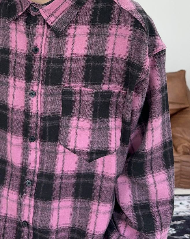 Else flannel check shirt