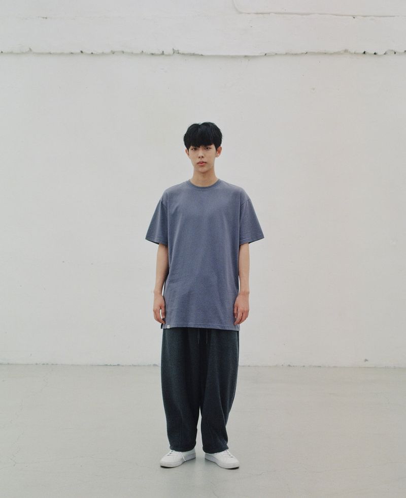 WARM-FLEECE BALLOON PANTS (Charcoal)