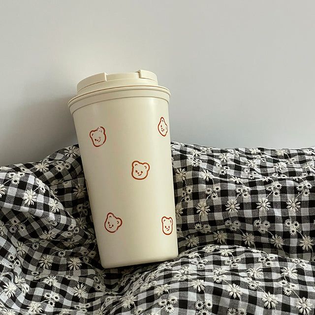 PureureumDesign（プルルムデザイン）の「キューピッドゴム パターンタンブラー 453ml（スマホグッズ/小物）」