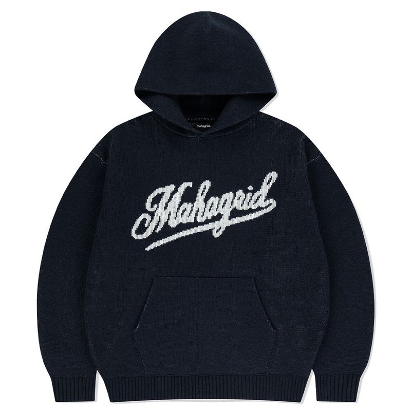 mahagrid（マハグリッド）の「スクリプトロゴニットフーディー（トップス）」