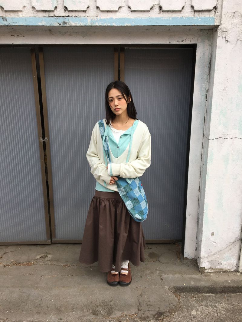Ribbed Strap Cardigan (6color)
