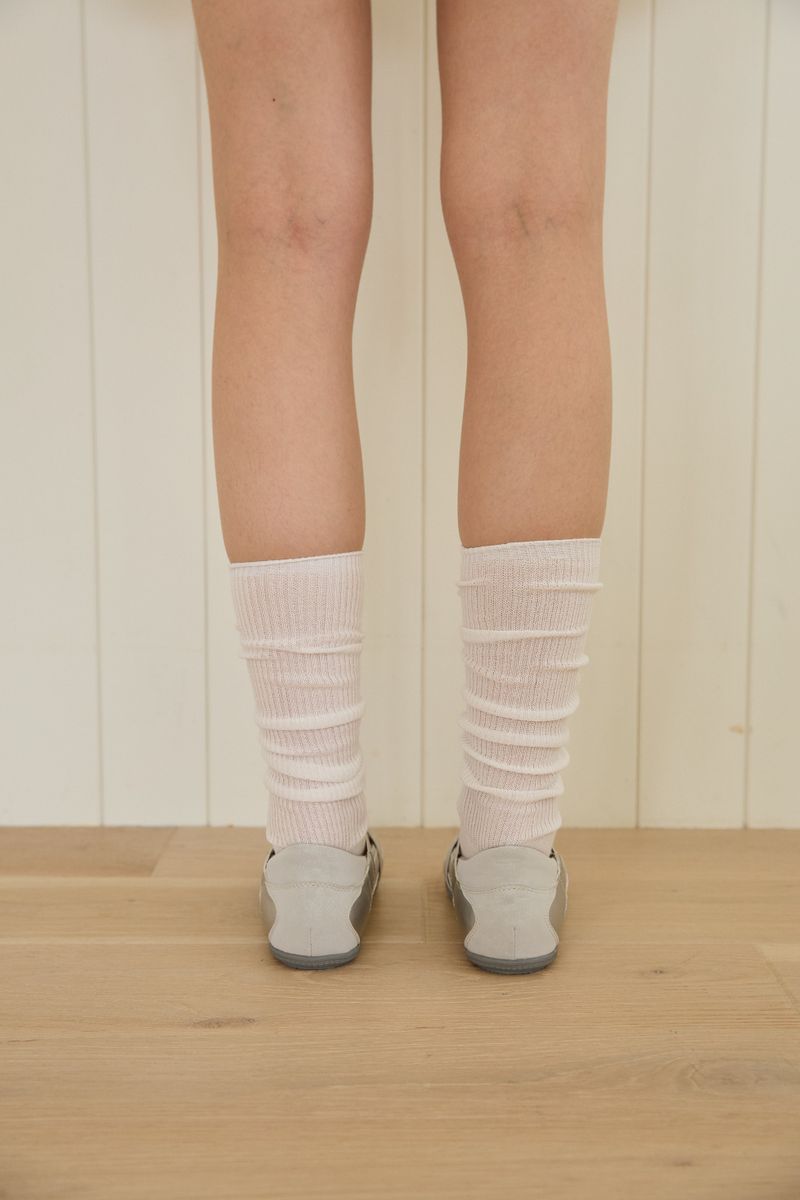 RIBBON BALLET STRAP SNEAKERS