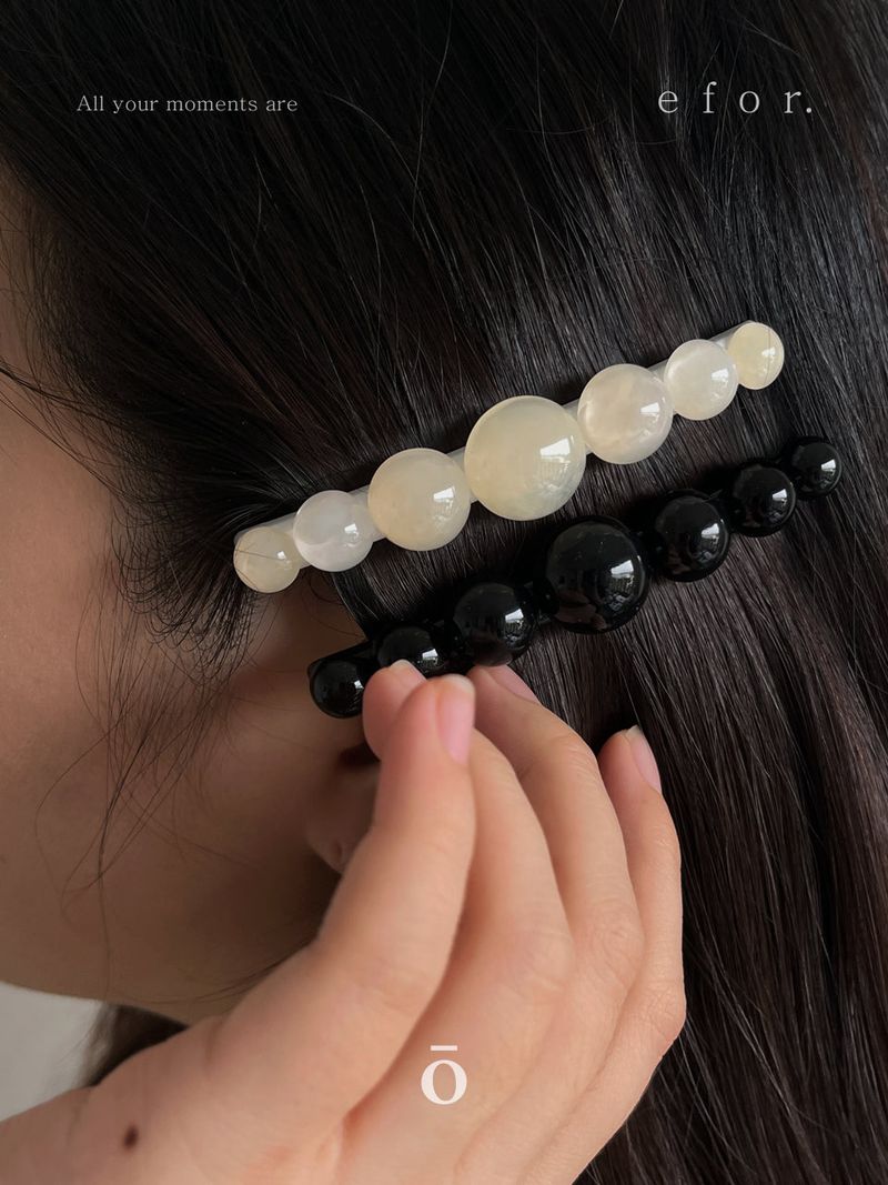 Hair Pin Glossy _ ALL BK