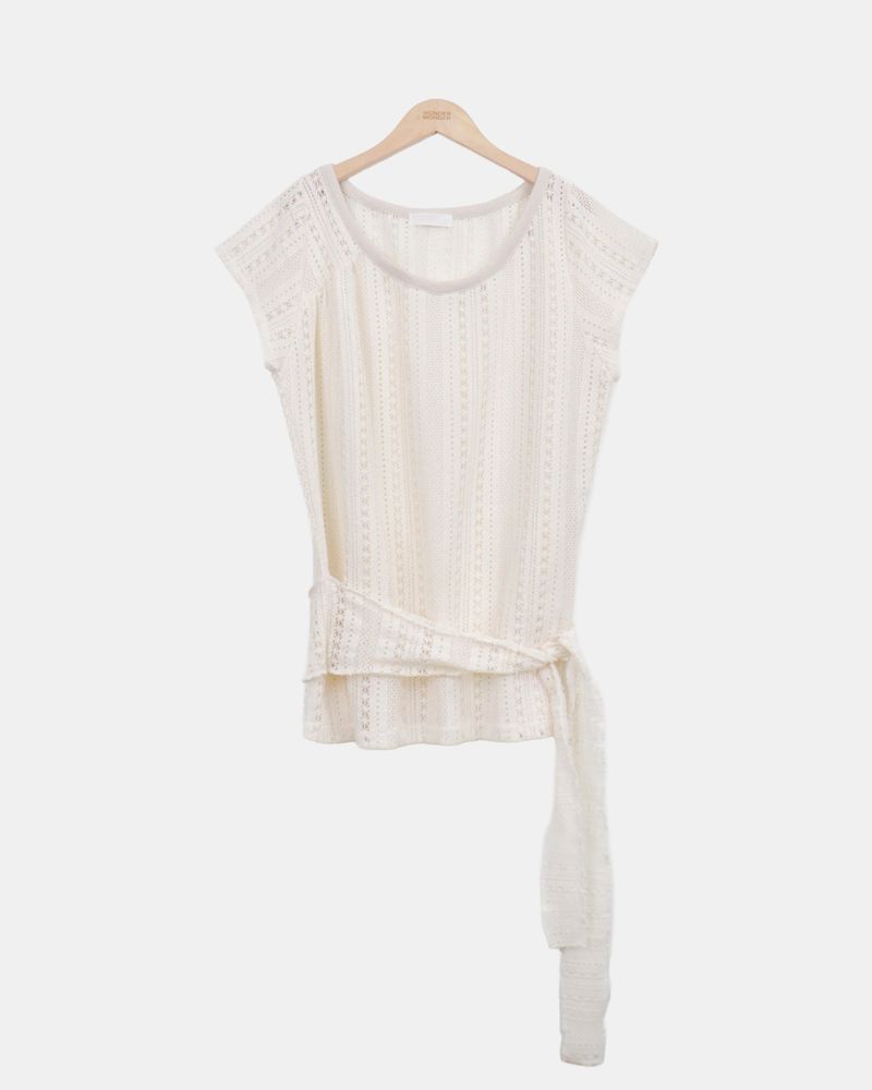 Elco Crochet Short Sleeve T-Shirt