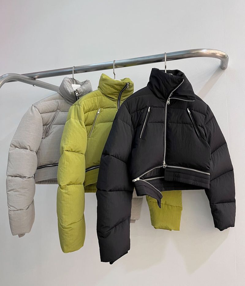 DUCK DOWN CROPPED JACKET
