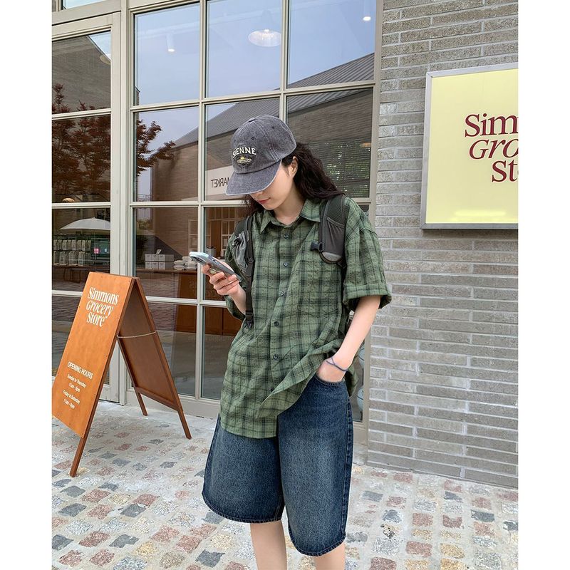 riveted checkered shirt