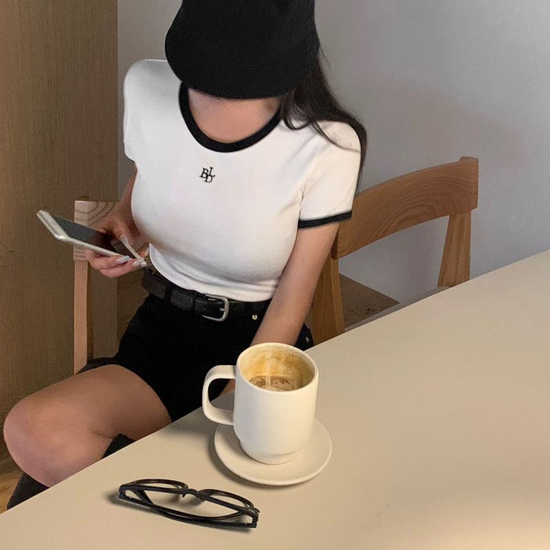 [BELLIDE MADE] SPAN COLORING RINGER T-SHIRT