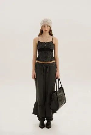 Darling corset top - black