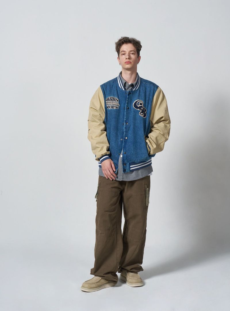 VINTAGE WASHED TAIL POCKET PANTS - KHAKI