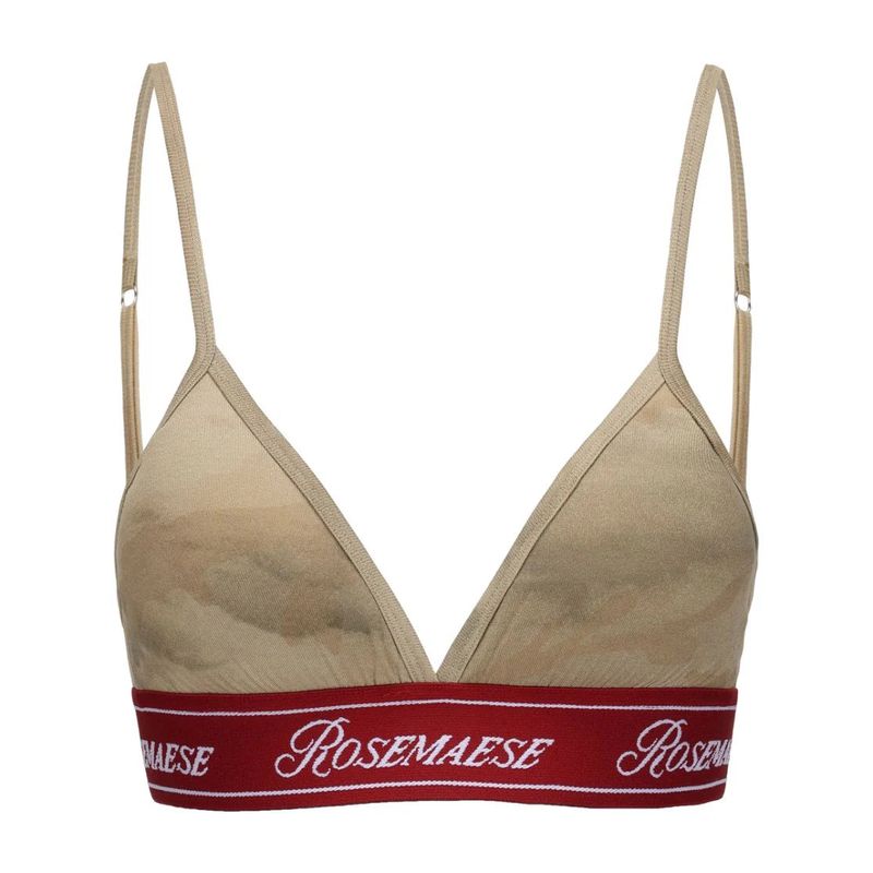 Cotton Triangle Bralette Set 