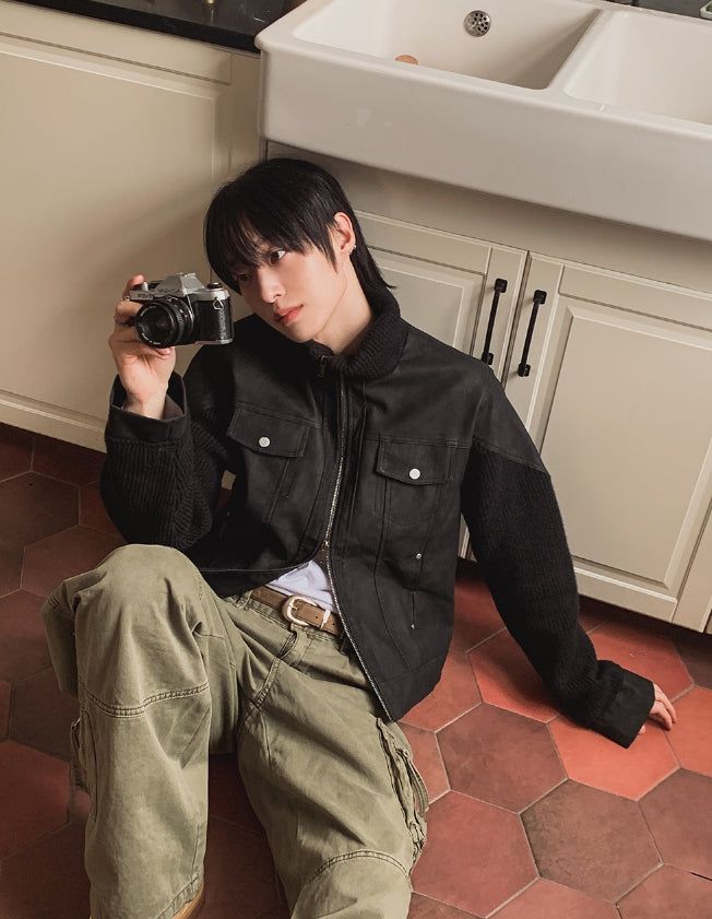 Warp Vintage Dyeing Balloon Cargo Pants