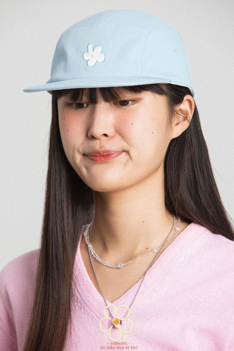 EOHWORKS（エオワークス）の「EOHWORKS フラワーブルーキャンプキャップ（帽子）」