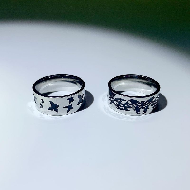 Bold Butterfly ring (2type)