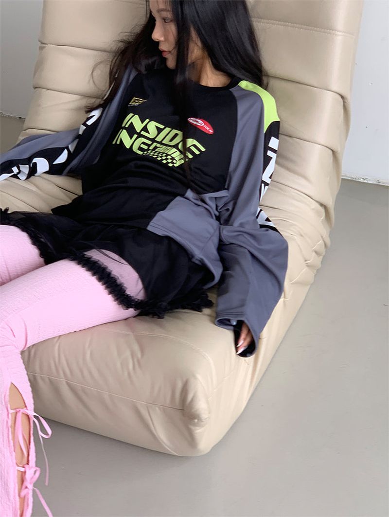 RIBBON BOOTCUT LEGGINGS (4COLOR)