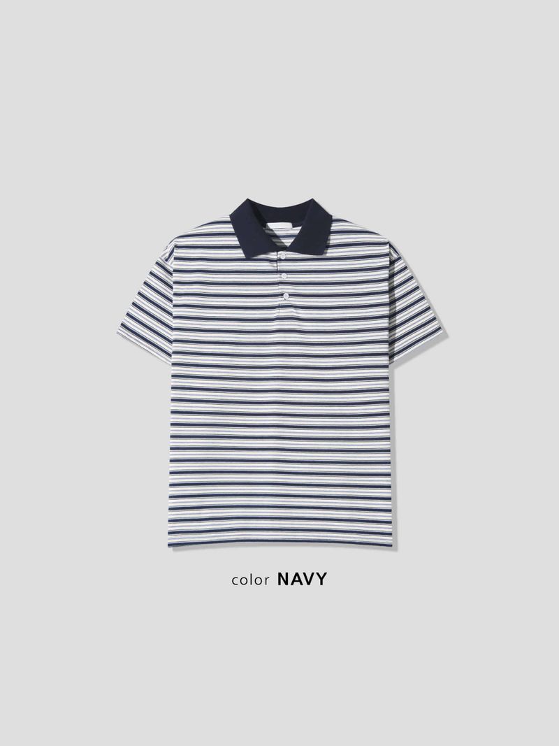 Cloud Cropped Striped Top