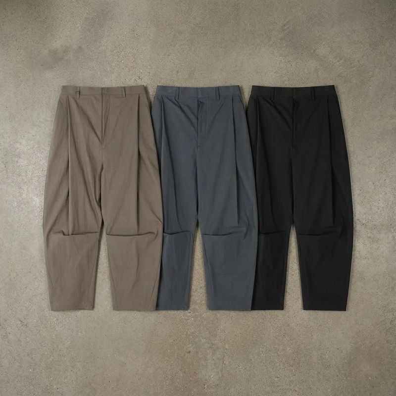 Volume Balloon Nylon Trousers