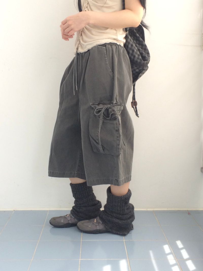 vintage shirring button t