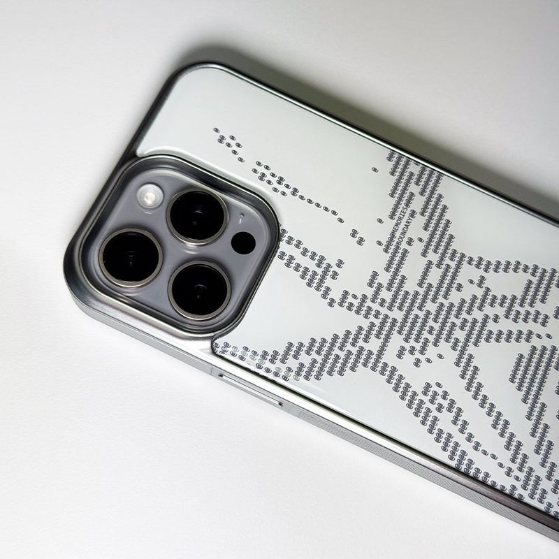 NTA StellarFish_ASCII CORE_004 Phone Case (SV_White)