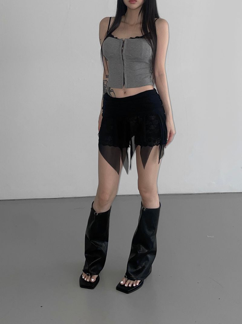 flip mesh layered sk(3 color)
