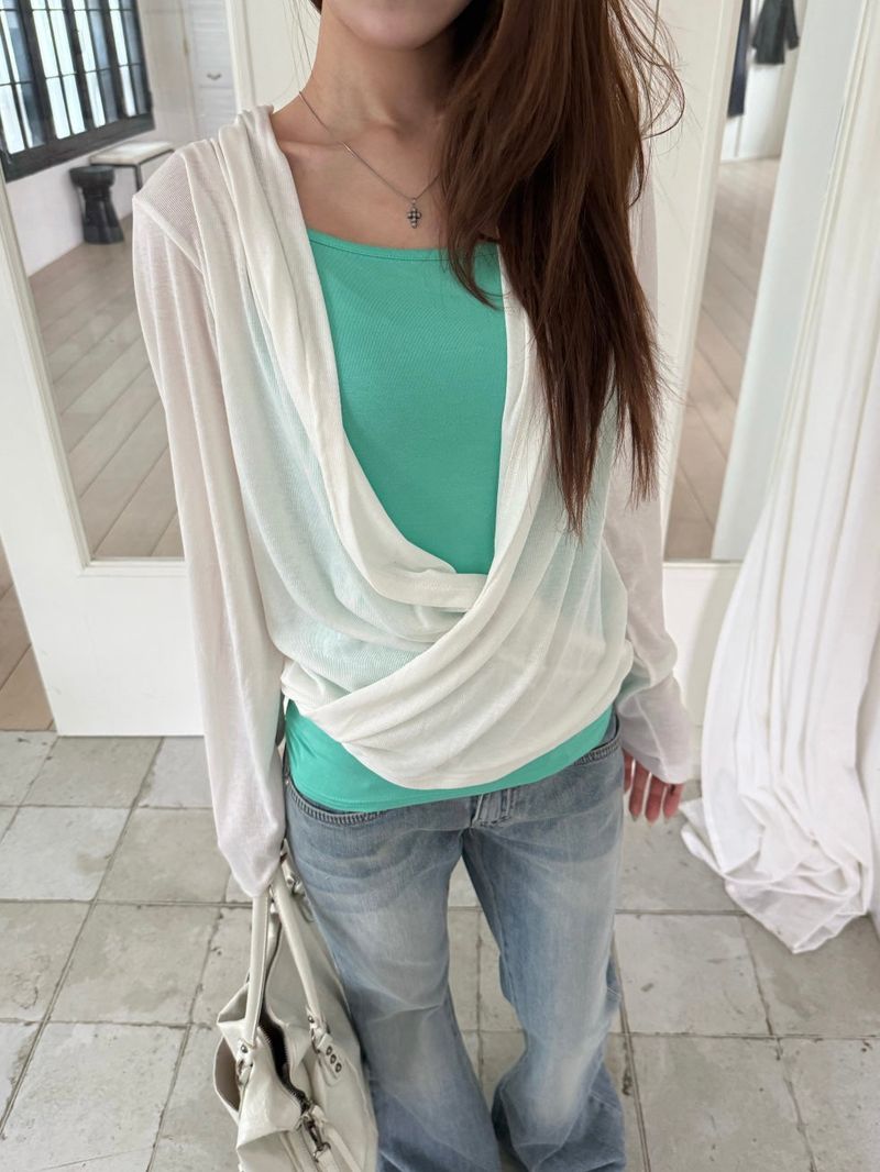 Slipover（スリップオーバー）の「Loose Wrap T（Tops）」
