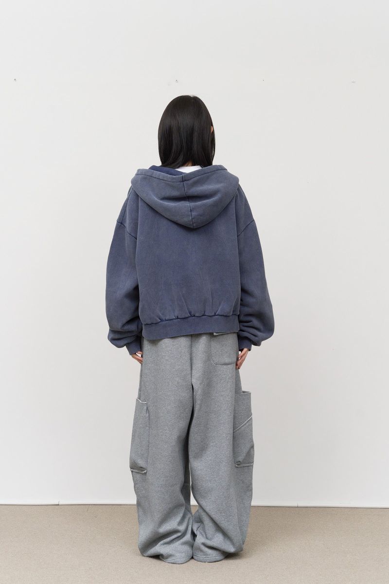 Mid Cargo Wide Sweatpants