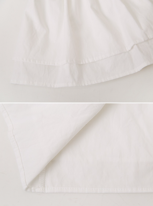 Wrap Frill Layered Mini Skirt (2color)
